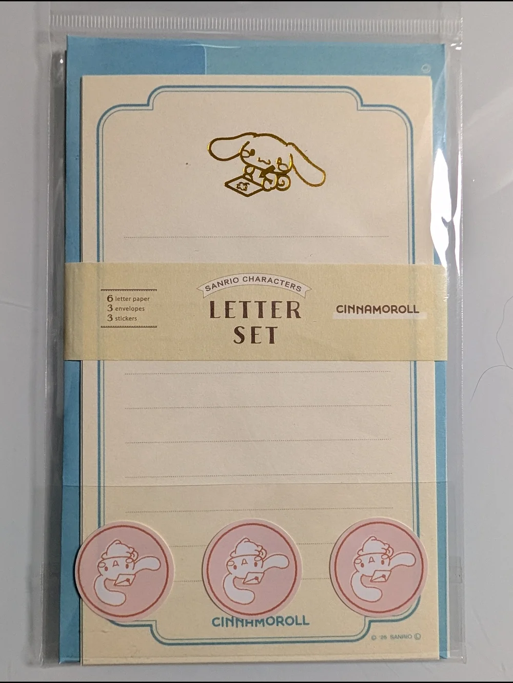 Sanrio Characters Letter Set Bundle 8pc